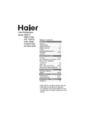 Haier HB21FNN User Manual